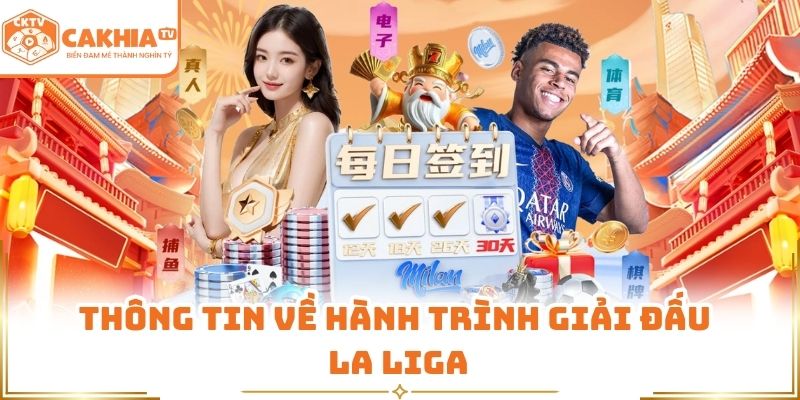 La Liga - Tìm Hiểu Thông Tin Mùa Giải Đặc Sắc Cùng CakhiaTV 1 Thông tin về hành trình giải đấu La Liga